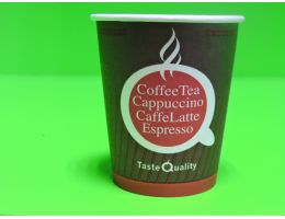 Одноразовый Стакан бумажный 180 мл для кофе "Taste Quality" Формация д=73 мм 100 шт/уп, 2000 шт/кор.